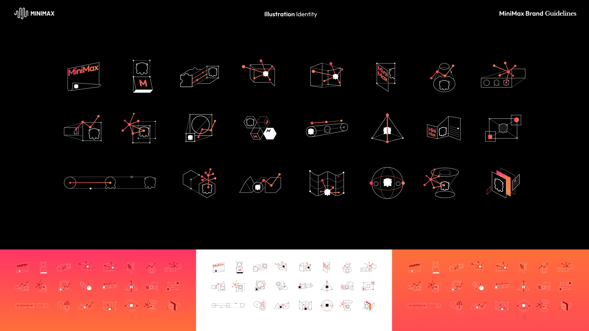 MiniMax illustration identity system