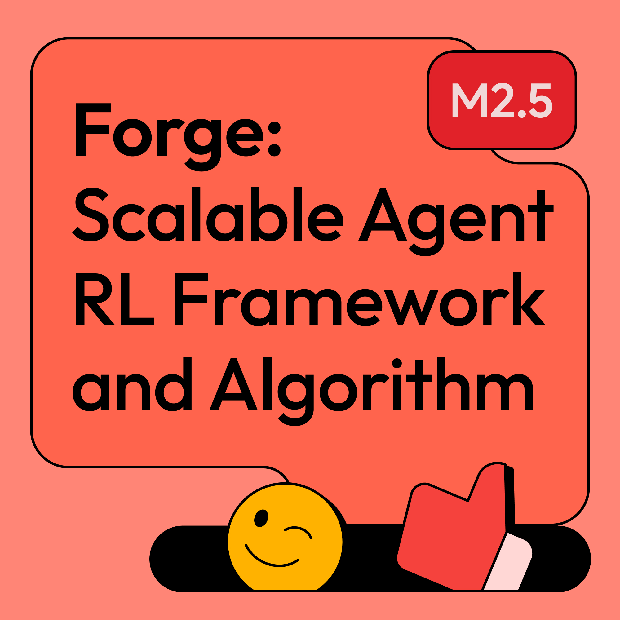 Forge: Scalable Agent RL Framework and Algorithm