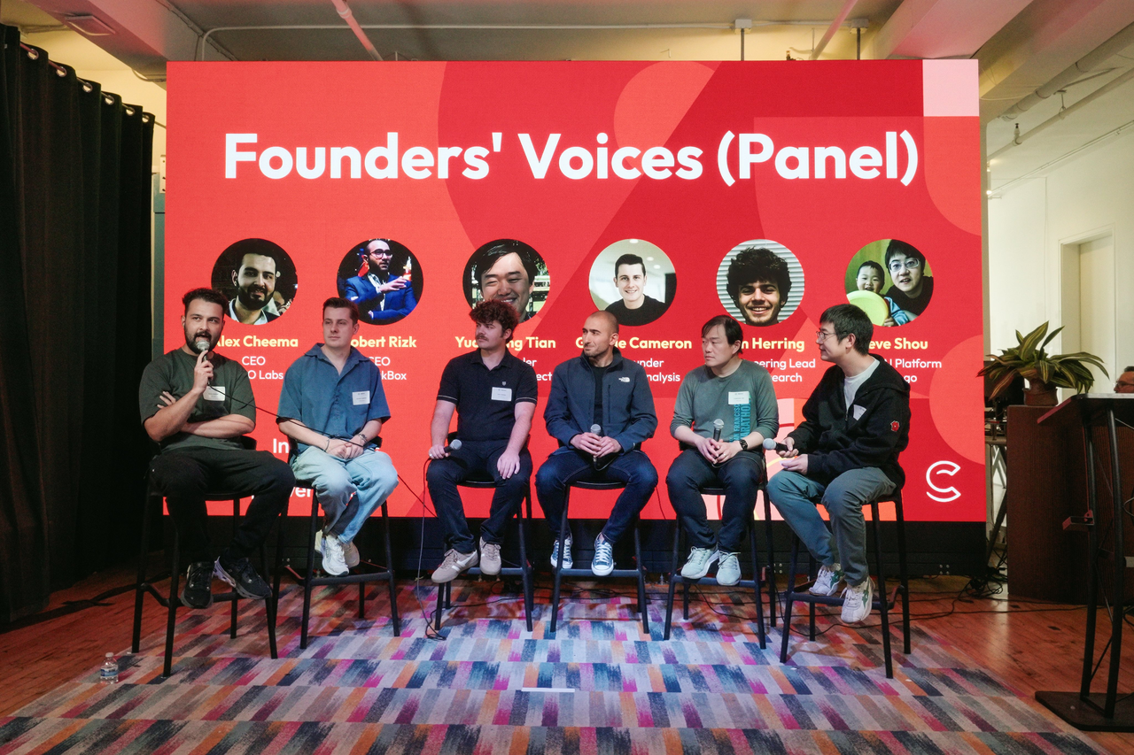 Founder panel at MiniMax AI Founder Day